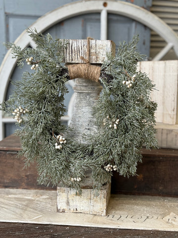 Tee Berry Cedar Hanging Wreath | 17" | NOT CURRENTLY IN STOCK-New For Holiday 2026!