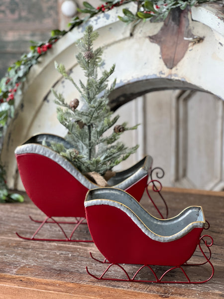 Winterwish Sleighs | Set/2 | SOLD OUT