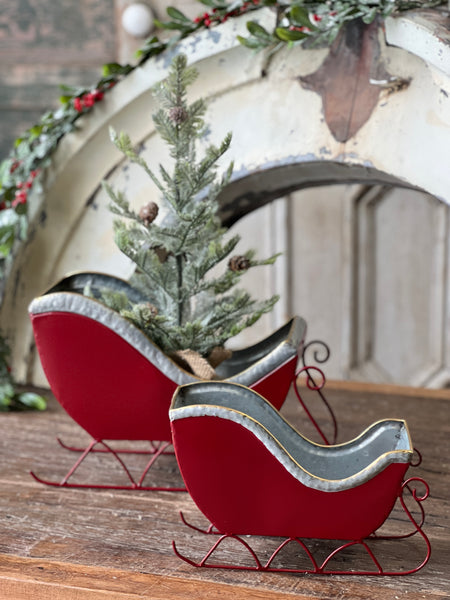 Winterwish Sleighs | Set/2 | SOLD OUT