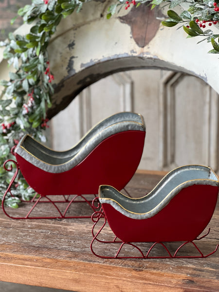 Winterwish Sleighs | Set/2 | SOLD OUT