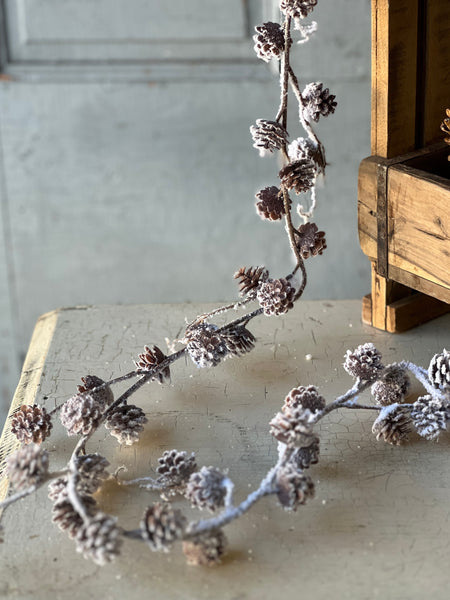 Snow Creek Cone Garland | 6'