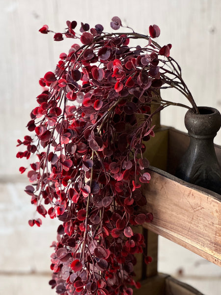 Rushing Red Leaves Hanging | 30" | NEW CLOSEOUT!  From $3.95