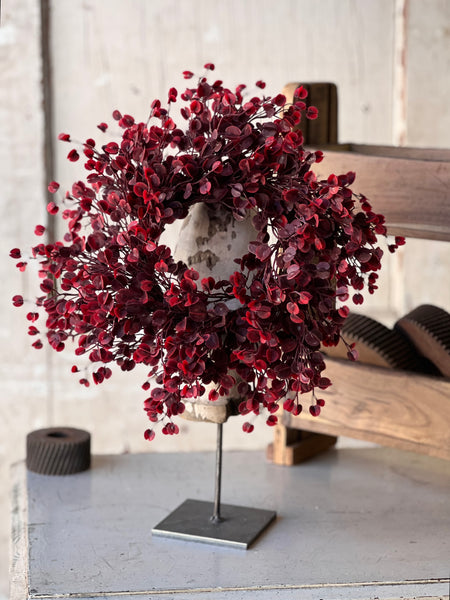 Rushing Red Leaves Candle Ring | 14" | SOLD OUT