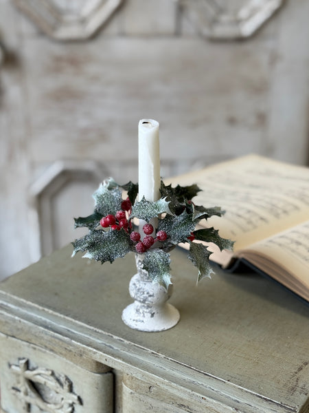 Hollyberry Glen Candle Ring | 5" | NOT CURRENTLY IN STOCK-New For Holiday 2026!