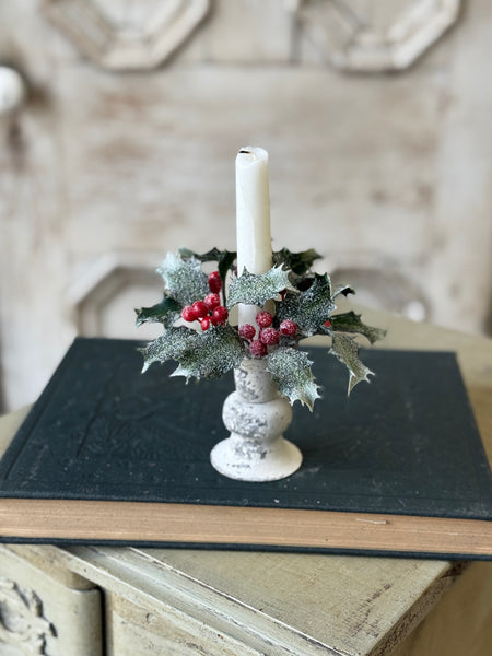 Hollyberry Glen Candle Ring | 5" | NOT CURRENTLY IN STOCK-New For Holiday 2026!
