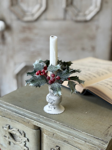Hollyberry Glen Candle Ring | 5" | NOT CURRENTLY IN STOCK-New For Holiday 2026!