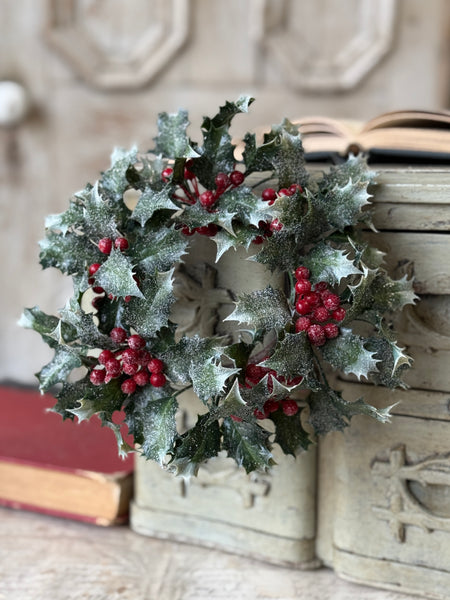 Hollyberry Glen Candle Ring | 9" | NOT CURRENTLY IN STOCK-New For Holiday 2026!