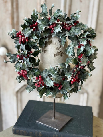 Hollyberry Glen Candle Ring | 9" | Limited Stock - Last 96pcs!