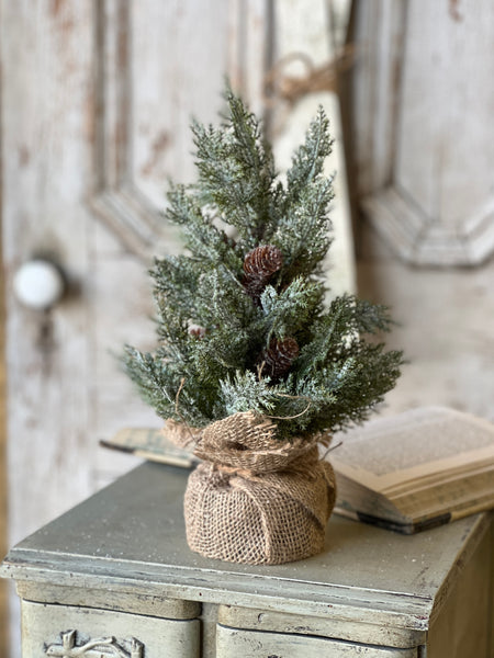 Icy Nordic Pine Tree | 15" | SOLD OUT