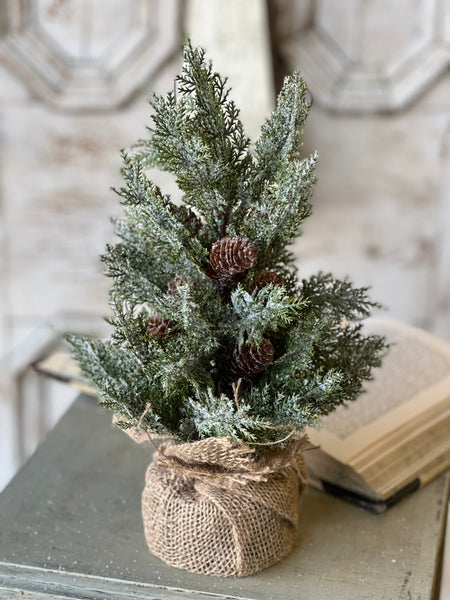 Icy Nordic Pine Tree | 15" | SOLD OUT