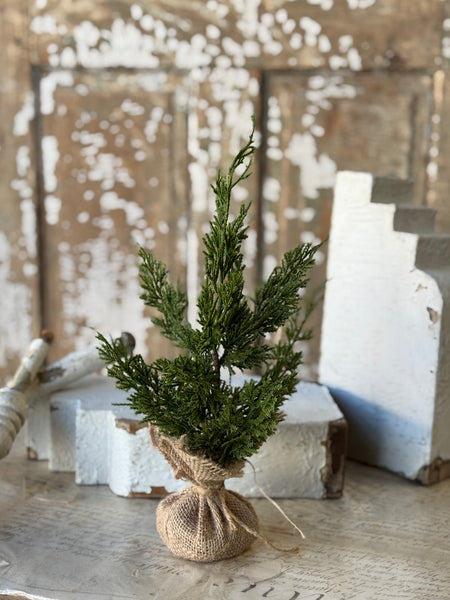 Woodland Cedar Tree | 15" | NOT CURRENTLY IN STOCK-New For Holiday 2026!