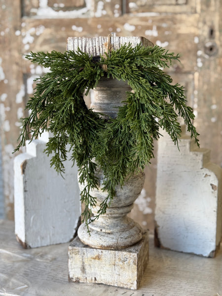 Woodland Cedar Hanging Wreath | 12" | NOT CURRENTLY IN STOCK-New For Holiday 2026!