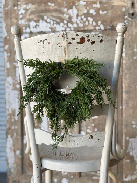 Woodland Cedar Hanging Wreath | 12" | NOT CURRENTLY IN STOCK-New For Holiday 2026!