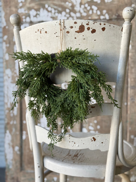 Woodland Cedar Hanging Wreath | 12" | NOT CURRENTLY IN STOCK-New For Holiday 2026!