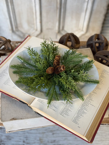 Tarrytown Cedar Minipiece | 12" | NOT CURRENTLY IN STOCK-New For Holiday 2026!