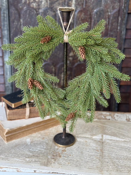 Arden Fir Hanging Wreath | 15" | NOT CURRENTLY IN STOCK-New For Holiday 2026!