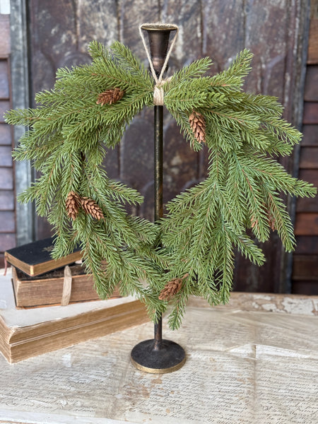 Arden Fir Hanging Wreath | 15" | NOT CURRENTLY IN STOCK-New For Holiday 2026!