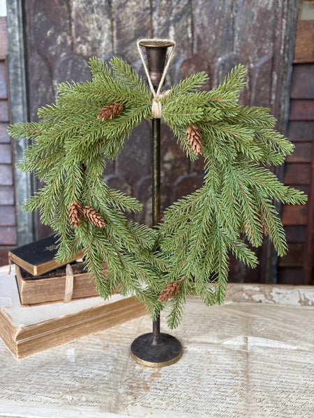 Arden Fir Hanging Wreath | 15" | NOT CURRENTLY IN STOCK-New For Holiday 2026!