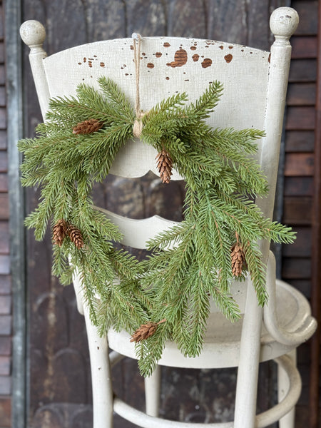 Arden Fir Hanging Wreath | 15" | NOT CURRENTLY IN STOCK-New For Holiday 2026!