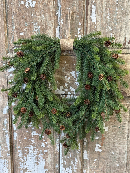 Angel Pine Hanging Wreath | 23" | NOT CURRENTLY IN STOCK-New For Holiday 2026!