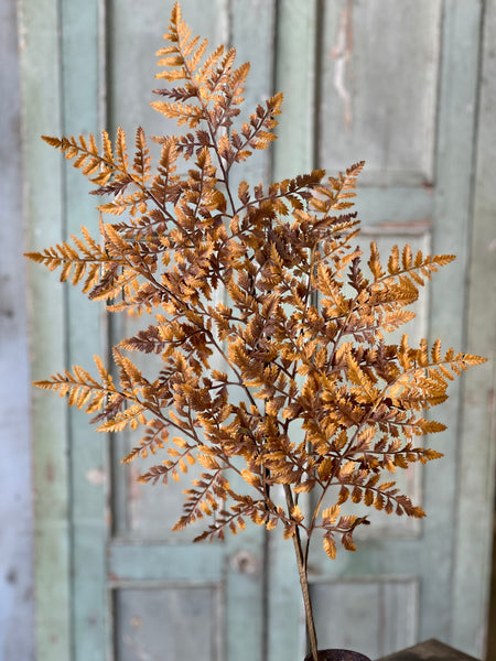 Autumnal Fern Spray | 36" | Cinnamon | SOLD OUT