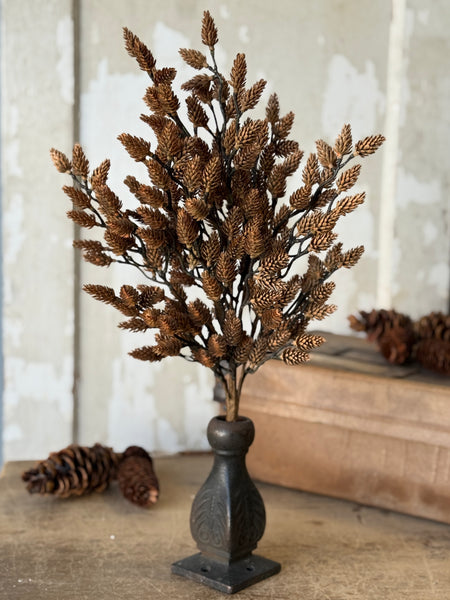 Plethora Pinecones Bush | 19" | NOT CURRENTLY IN STOCK-New For Holiday 2026!