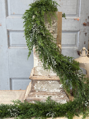 Mystic City Cedar Garland | 6' | NOT CURRENTLY IN STOCK-New For Holiday 2026!