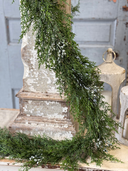 Mystic City Cedar Garland | 6' | NOT CURRENTLY IN STOCK-New For Holiday 2026!