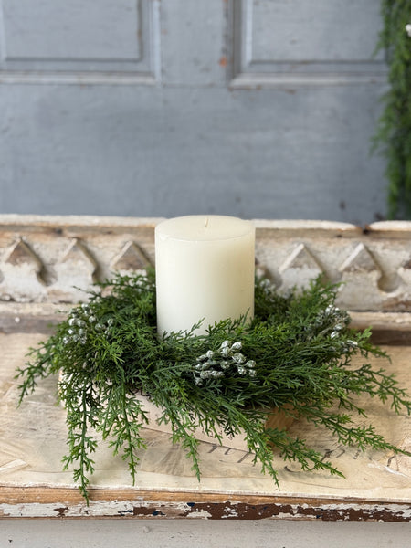Mystic City Cedar Candle Ring | 14" | NOT CURRENTLY IN STOCK-New For Holiday 2026!