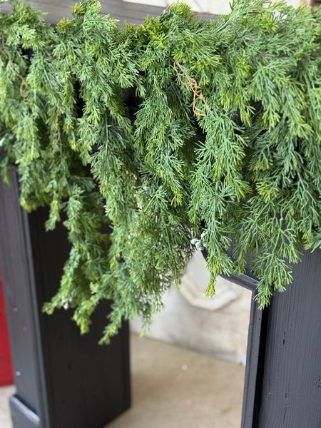 Dripping Cedar Weeping Garland | 6' | NOT CURRENTLY IN STOCK-New For Holiday 2026!