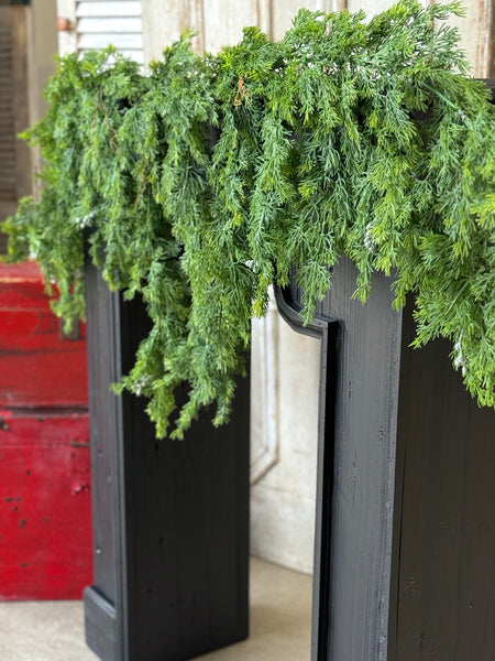 Dripping Cedar Weeping Garland | 6' | NOT CURRENTLY IN STOCK-New For Holiday 2026!