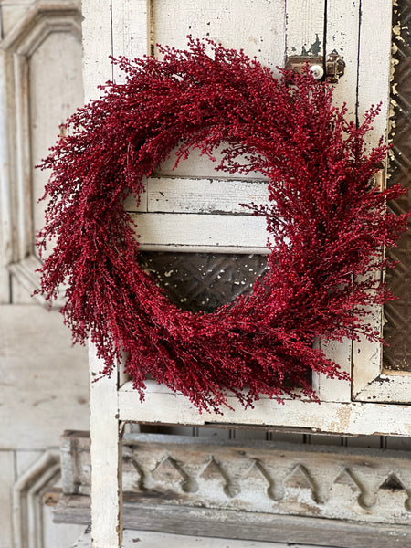 Frivolity Berry Wreath | 20" | Limited Stock - Last 12pcs!