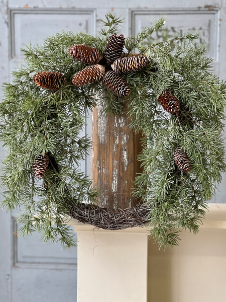 Shining Spindle Pine Wreath | 24" | SOLD OUT