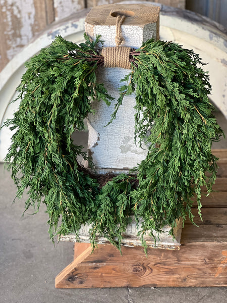 Emerald Falls Hanging Wreath | 24" | SOLD OUT