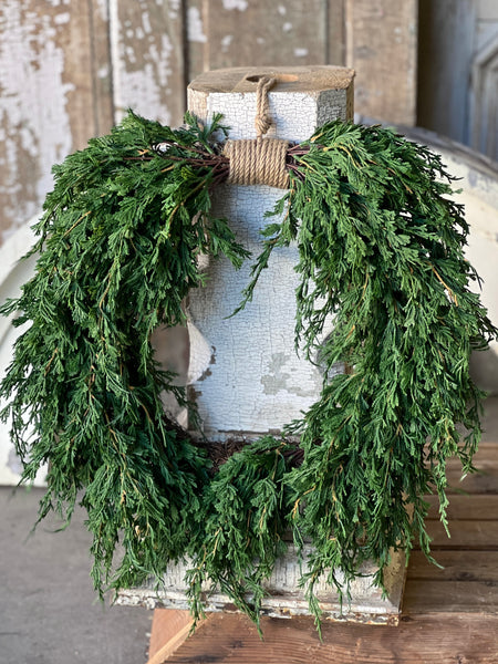 Emerald Falls Hanging Wreath | 24" | SOLD OUT