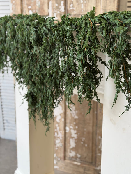 Emerald Falls Weeping Garland | 6' | NOT CURRENTLY IN STOCK-New For Holiday 2026!