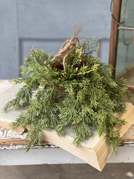 Steadfast Cedar Hanging Basket | 12" | SOLD OUT