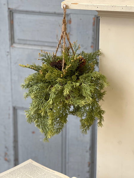 Steadfast Cedar Hanging Basket | 12" | SOLD OUT