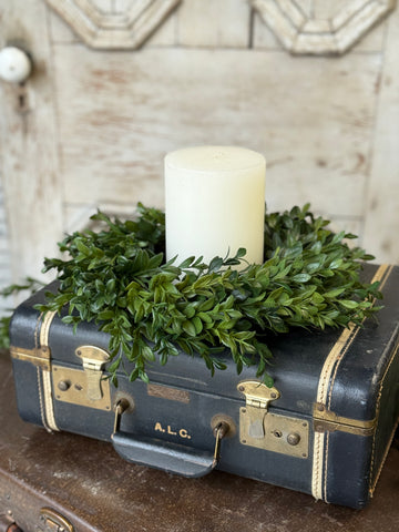 Nottswood Leaves Candle Ring | 12” | NOT CURRENTLY IN STOCK-New For Holiday 2026!