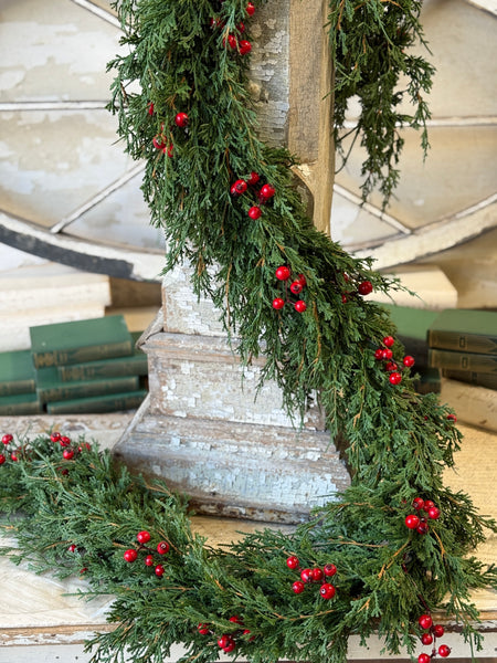 Emerald Celebration Garland | 6' | NOT CURRENTLY IN STOCK-New For Holiday 2026!