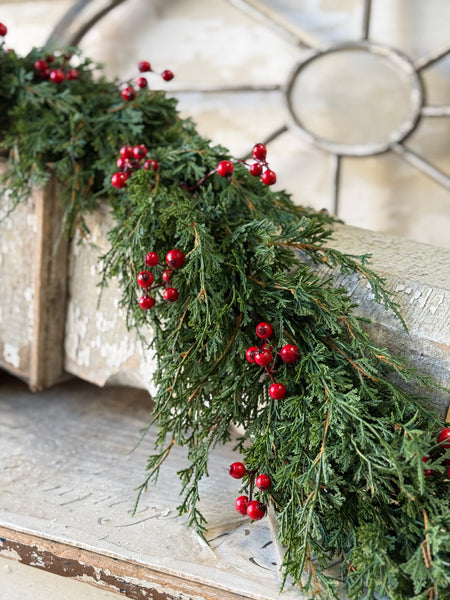 Emerald Celebration Garland | 6' | NOT CURRENTLY IN STOCK-New For Holiday 2026!