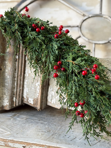 Emerald Celebration Garland | 6' | NOT CURRENTLY IN STOCK-New For Holiday 2026!