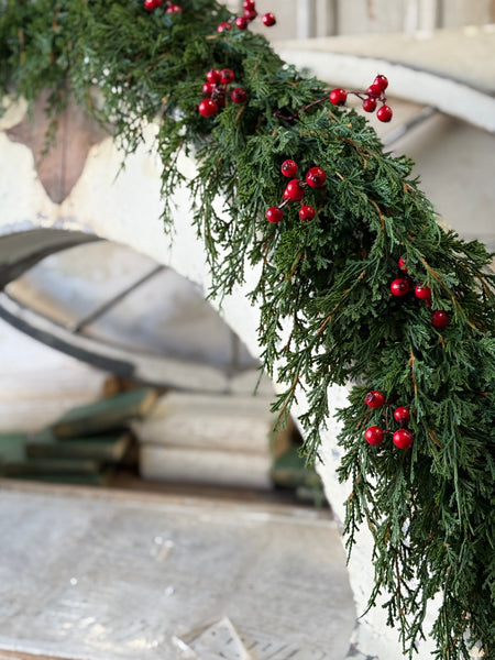 Emerald Celebration Garland | 6' | NOT CURRENTLY IN STOCK-New For Holiday 2026!