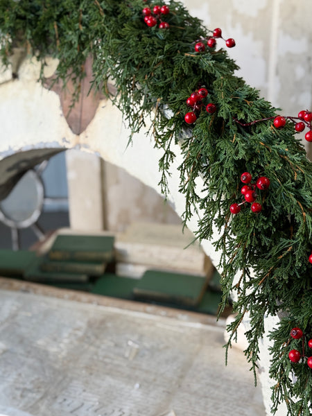 Emerald Celebration Garland | 6' | NOT CURRENTLY IN STOCK-New For Holiday 2026!