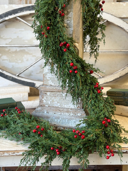 Emerald Celebration Garland | 6' | NOT CURRENTLY IN STOCK-New For Holiday 2026!