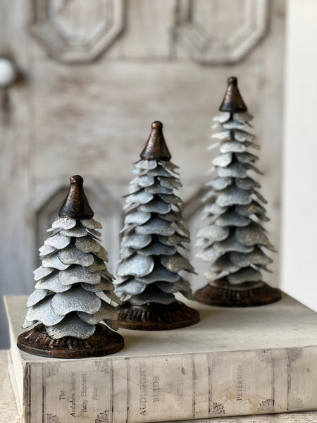 Shimmer Scallop Pine | 12"