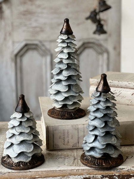 Shimmer Scallop Pine | 8"