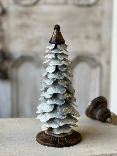 Shimmer Scallop Pine | 12"