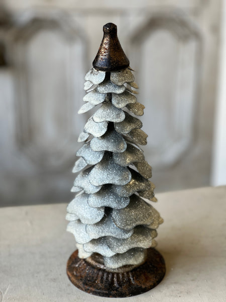 Shimmer Scallop Pine | 12"