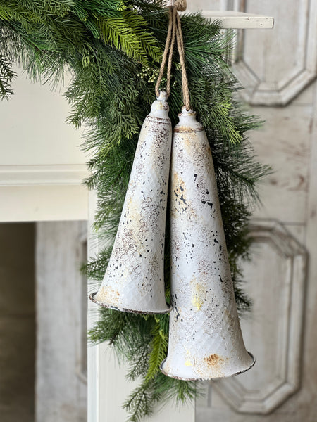 Bellagio Bells | Set/2 | Rustic White | SOLD OUT